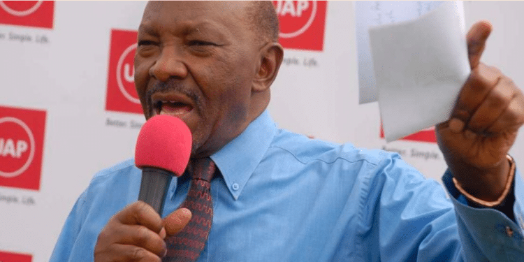 Business Mogul And Formener Uon Chancellor, Joe Wanjui. Photo/ Courtesy