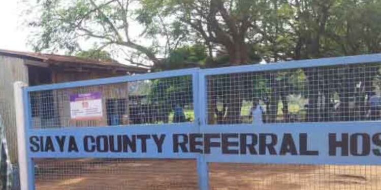 Man Lynched For Killing Wife &Amp; Stabbing Son Over Ksh30 Sadaka Man, Siaya County Referral Hospital. Photo/Courtesy.