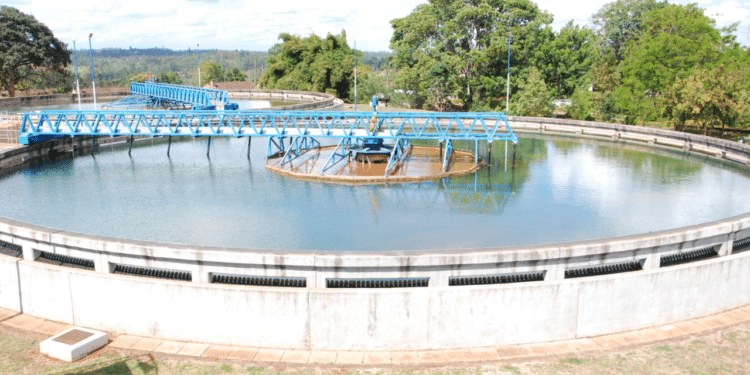 Water Treatment At Nairobi City Water &Amp; Sewerage Company. Photo/Nairobi Water