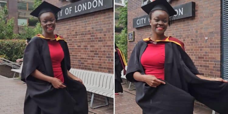 Brenda Kerubo: Ex-Ktn Anchor Graduates From Uk University