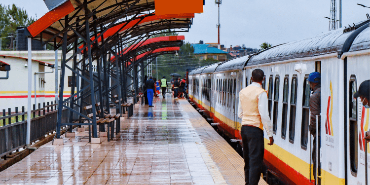 Kenya Railways Sgr Commuter Train. Photo/Krs