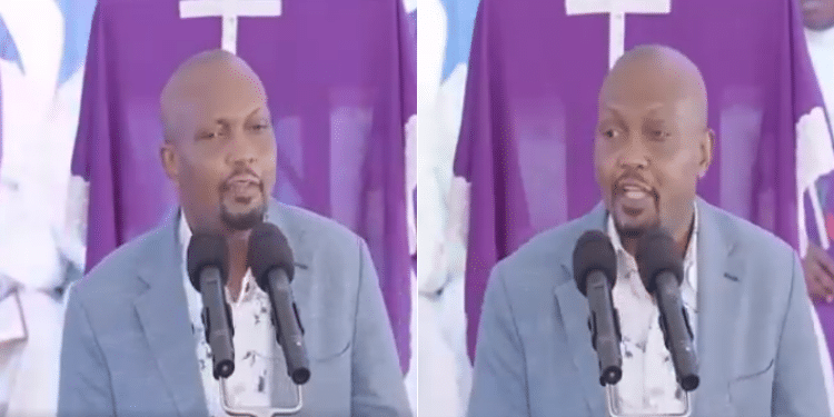 Moses Kuria Forced To Leave Maina Wanjigi Burial