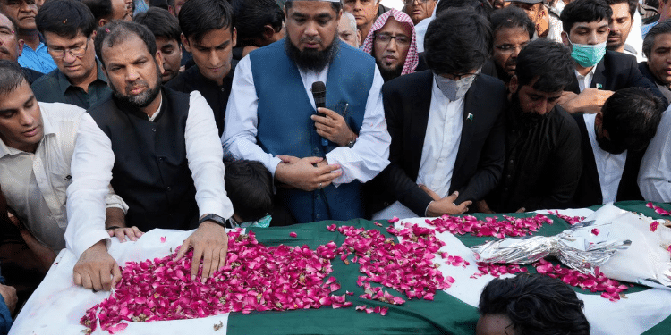 Court Delivers Ruling On Shooting Of Pakistani Journalist Arshad Sharif In Kenya Arshad Sharif'S Funeral In Islamabad, Pakistan. Photo/Reuters