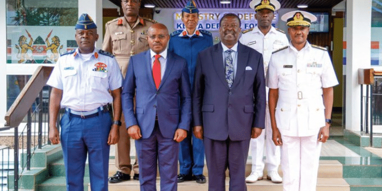 Ruto Makes Changes In Kdf, Effects Several Promotions