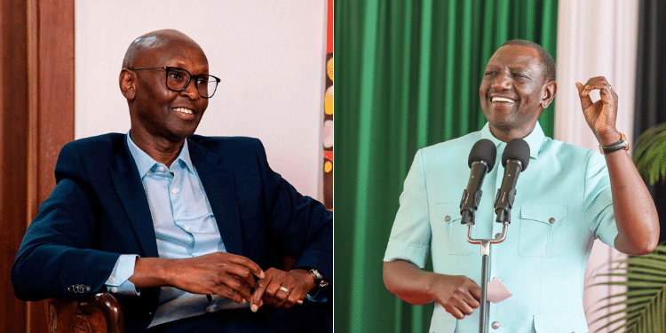 David Muge: Illustrious Career Of Ruto’s Pa Who Is Also Coffee Tycoon A Side To Side Photo Of David Muge And President William Ruto. Photo/ Courtesy