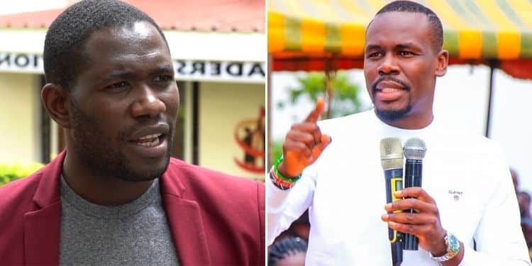 Former Kmpdu Boss Schools Osoro Over Remarks On Gen Z Former Kmpdu Boss Dr. Ouma Oluga &Amp; South Mugirango Mp Silvanus Osoro, Photo/Courtesy