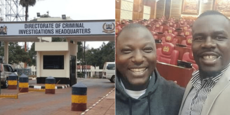 A Side-To-Side Photo Of Dci Headquarters And Pastor Basweti And Mps Osoro. Photo/ Courtesy