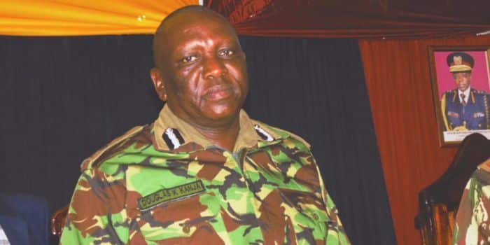 Acting Inspector General (Ig) Douglas Kanja