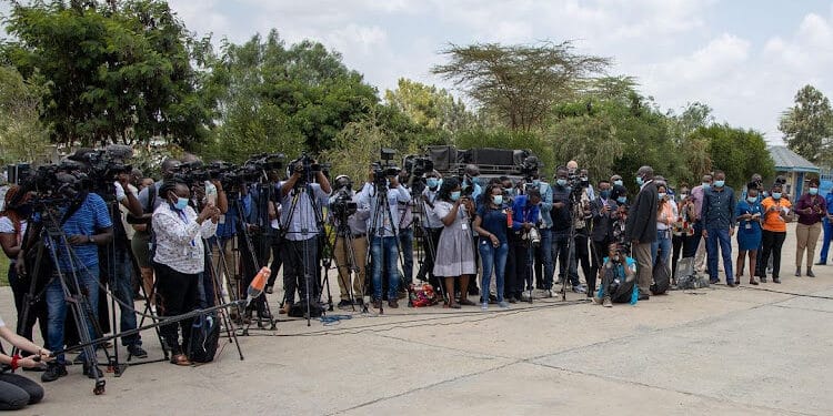 Media Freedom Journalists At A Past Event And Citizen Tv Studios. Photo/ Courtesy