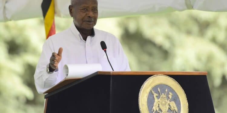 Uganda Hit By Nationwide Power Blackout Uganda'S President Yoweri Kaguta Museveni. Photo|Museveni Yoweri|X