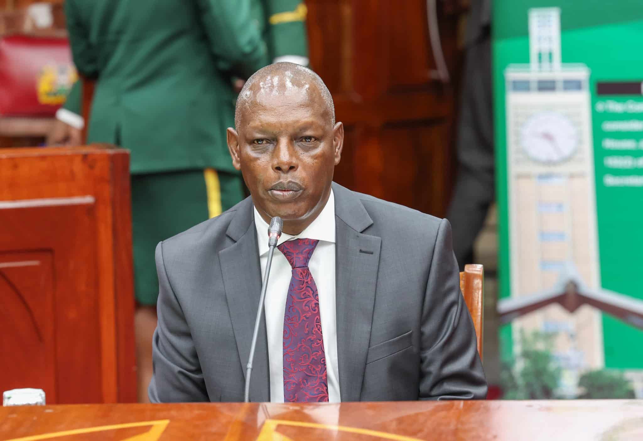 Agriculture Cs Nominee Dr Andrew Karanja. Photo/ National Assembly