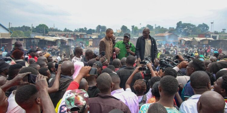 Governor Sakaja Stoned At Nairobi'S Toi Market