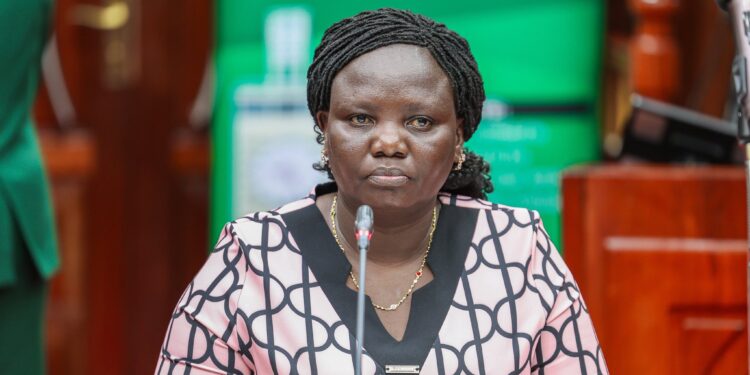 Eac Cs Nominee Beatrice Askul At Pains To Answer Questions On Her Degree Beatrice Askul At Pains Explaining Education Background