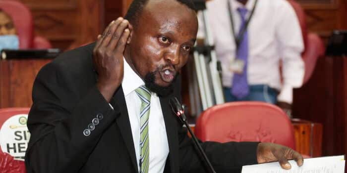 Lawyer Ndegwa Njiru. He Is Representing Kirinyaga County In The Hearing To Impeach Governor Anne Waiguru In 2020. Photo/ Courtesy