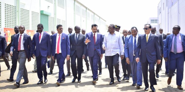 Bidco Acquires Company Behind Ribena And Lucozade President Uhuru Kenyatta Officially Launches Bidco Industrial Park In Ruiru, Kiambu County.