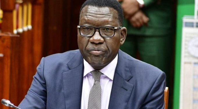 Transport Cabinet Secretary Davis Chirchir. Photo/ Parliament Of Kenya