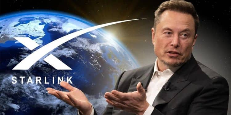 Starlink Photo And Billionaire Elon Musk. Photo/ Ugc