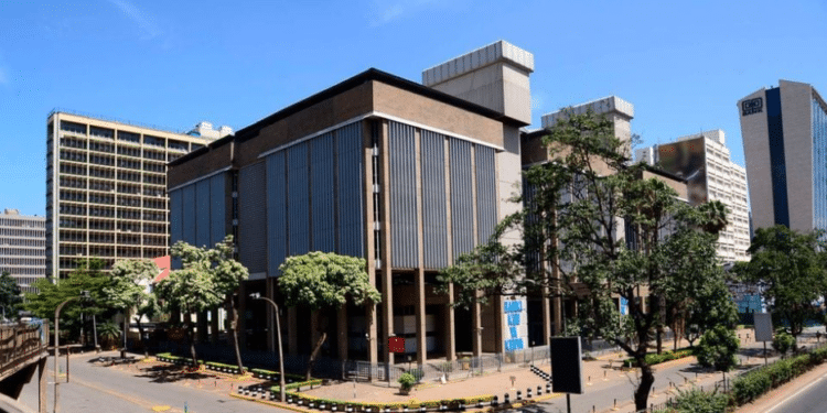 Central Bank Of Kenya (Cbk) Nairobi. Photo/Courtesy