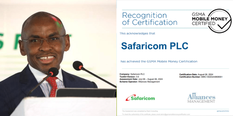  Safaricom'S M-Pesa Awarded Gsma Mobile Money Certification