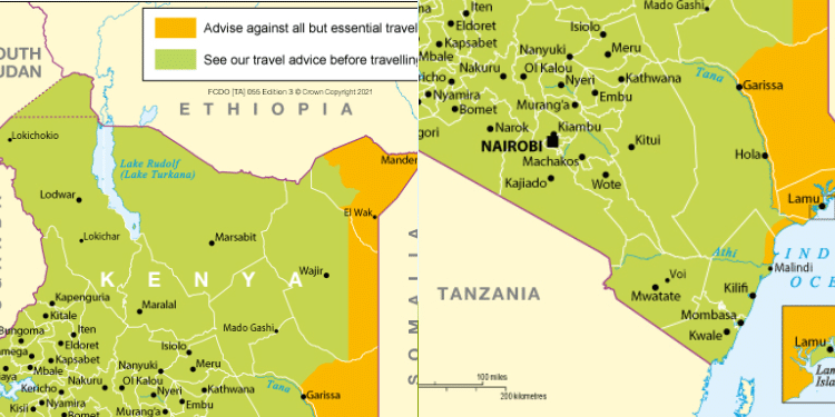 Uk Issues August Safety Advisory To Its Citizens In Kenya 