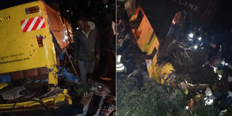 Nakuru Simba Coach Bus Accident: Several Feared Trapped
