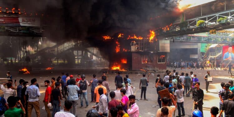 Bangladesh Prime Minister Resigns, Flees Country Bangladesh