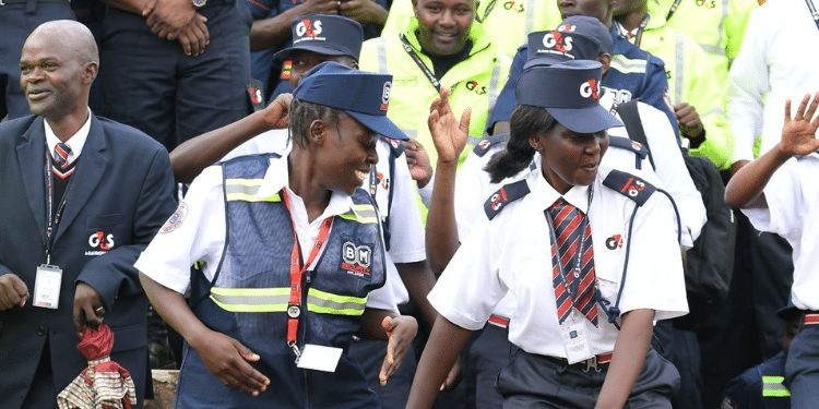 Female Security Guards At A Past Event,