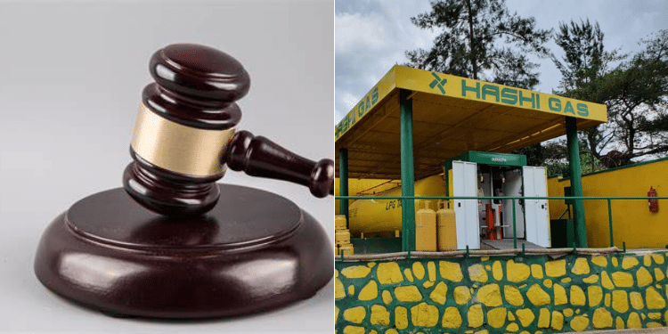 A Collage Of A Court Gavel And An Outlet Of Hashi Energy.