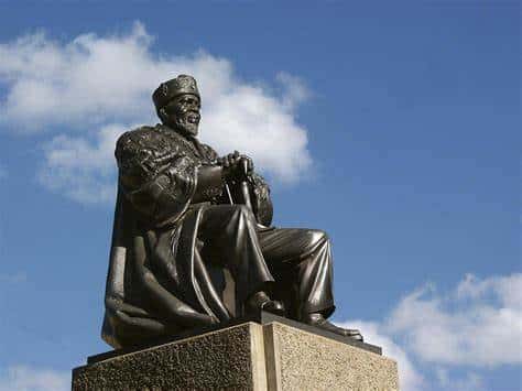 Jomo Kenyatta, Father Of The Nation? Kenya’s First President Built Up A Myth Which Masked His Faults A Statue Of Kenya'S Independence President Mzee Jomo Kenyatta Outside The Jomo Kenyatta International Convention Center (Kicc). Photo/Courtesy