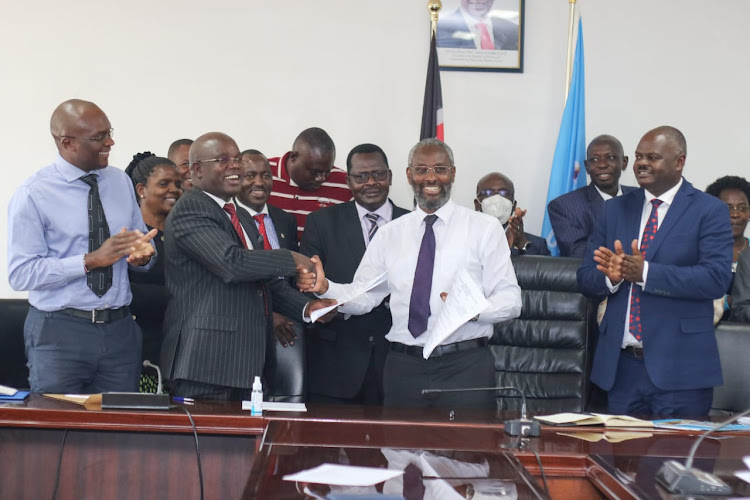 Uon Vice Chancellor Stephen Kiama. Photo/ Courtesy