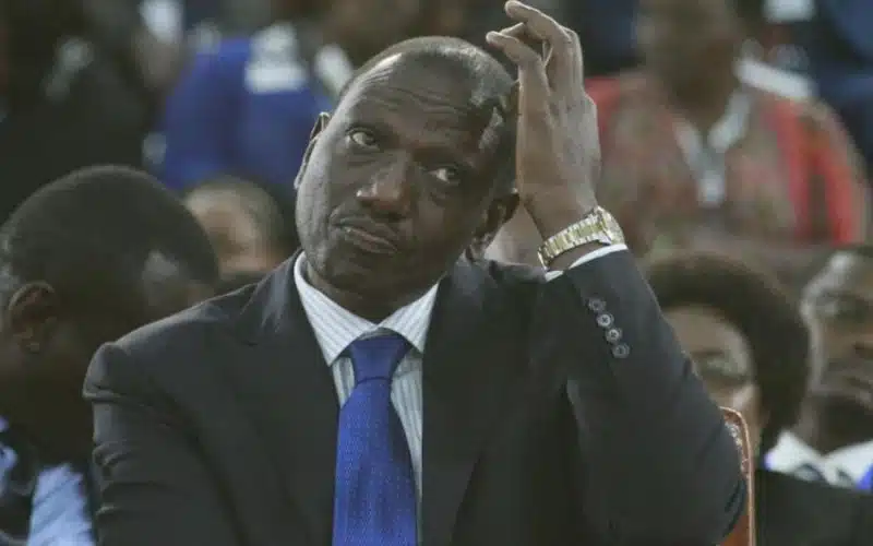 President William Ruto. Photo/ Boniface Okendo.