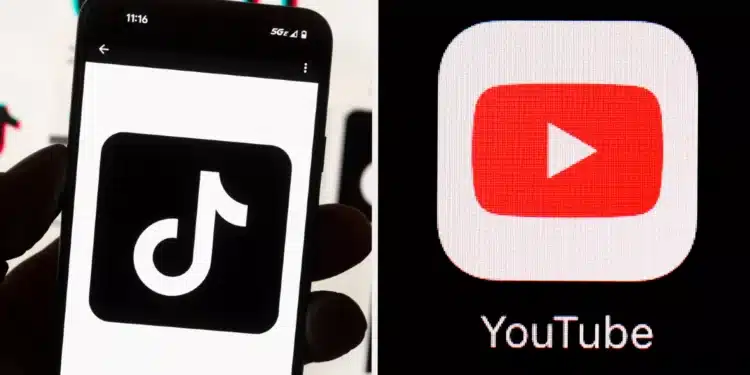 A Tiktok And Youtube Icon
