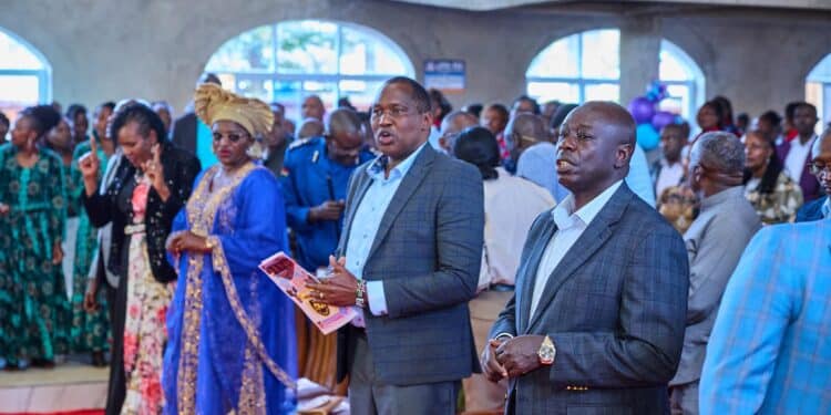 Gachagua Declares Uhuru Mt Kenya Kingpin Dp Rigathi Gachagua During A Service At Mck Mikumbune Church, Meru County On Sunday, September 1, 2024. Photo/Dpcs.