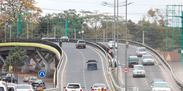  Section Of Lang’ata Road In Nairobi. Photo/Dennis Onsongo