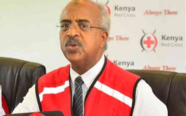 Former Kenya Red Cross Ceo Dr Abbas Gullet. Photo/Mediamax.