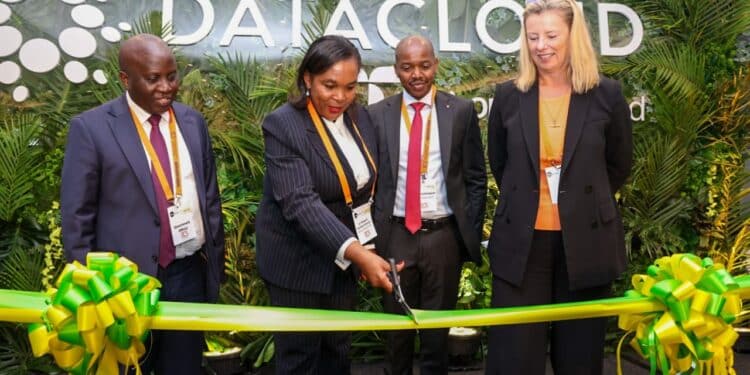 Ict Cs Dr. Margaret Ndung'U During The Opening Of The International Telecoms Week &Amp; Datacloud Africa 2024 In Nairobi. Photo/Ministry Of Ict.