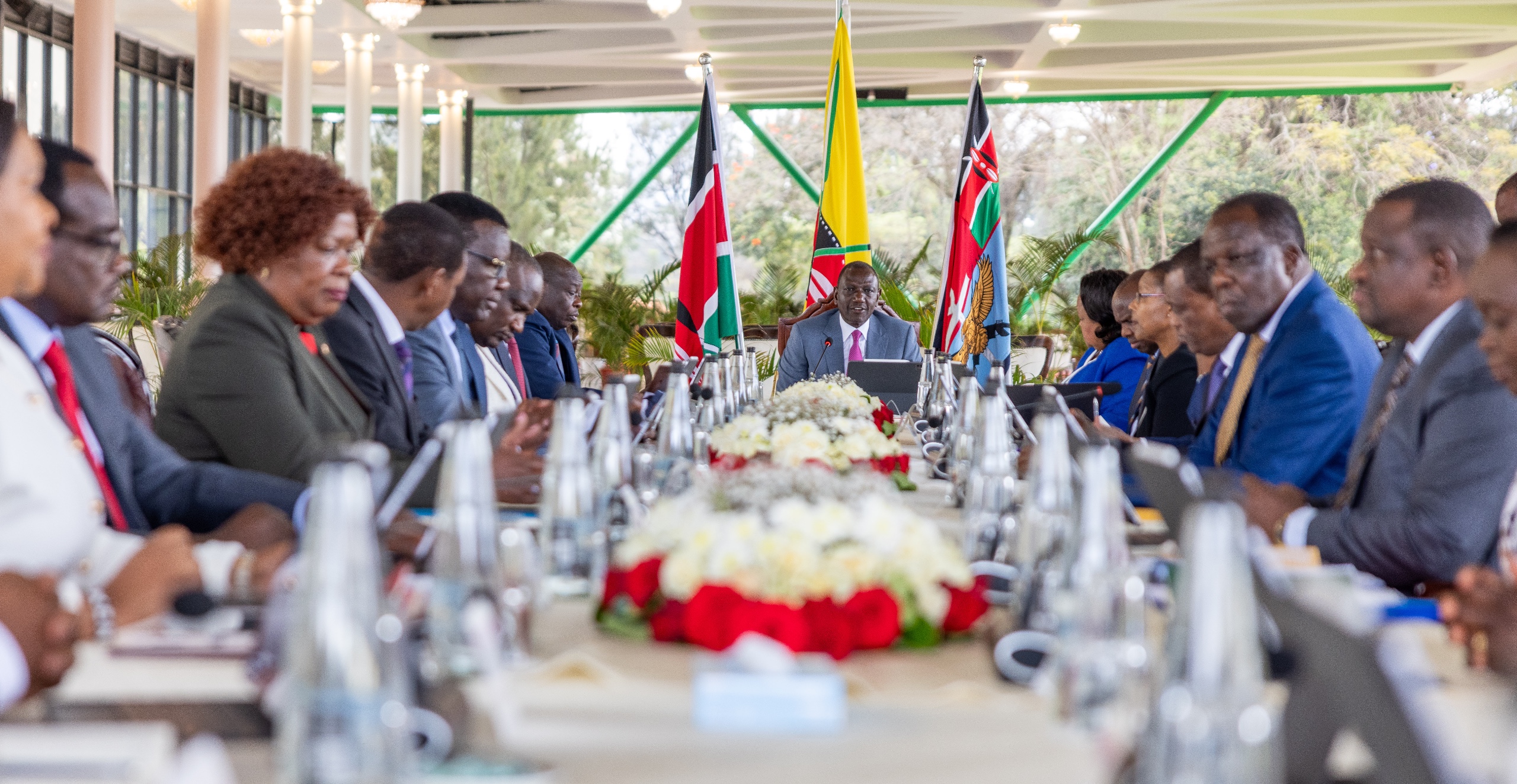 President William Ruto Chairs A Cabinet Meeting On September 18, 2024, At State House Nairob. Photo/ State House.