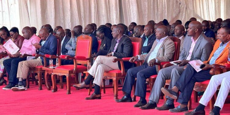 Gachagua Is Under Siege: Why The Brewing Storm Could Finish Him Dp Rigathi Gachagua Skipped President William Ruto'S Event In Nyeri. His Seat Remained Unoccupied. Photo/Moses Kuria.