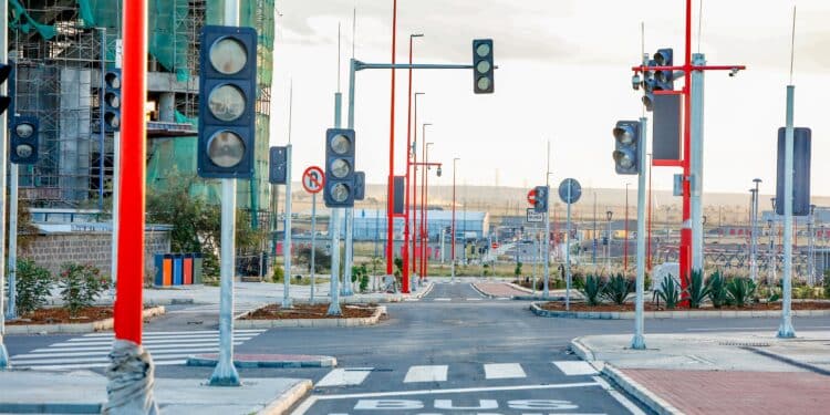 Konza Technopolis Taking Shape In Machakos County. Photo/Konza. 