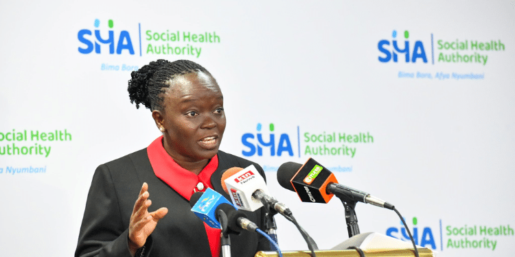 Health Cabinet Secretary Deborah Barasa. Photo/ Moh