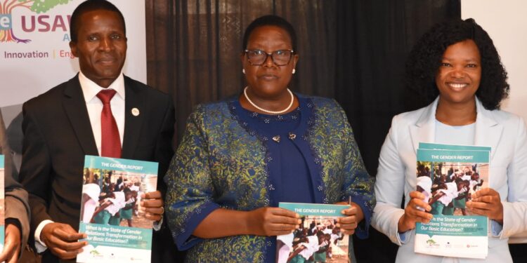 Dr. Emmanuel Manyasa - Executive Director Usawa Agenda (Left), Hon. Peris Tobiko, Vice Chairperson, Senate Education Committee (Centre) And Dr. Purity Ngina, Ceo, National Gender &Amp; Equality Commission During The Launch Of The Usawa Agenda’s Gender Report In Education In Nairobi On Thursday, September 19, 2024.