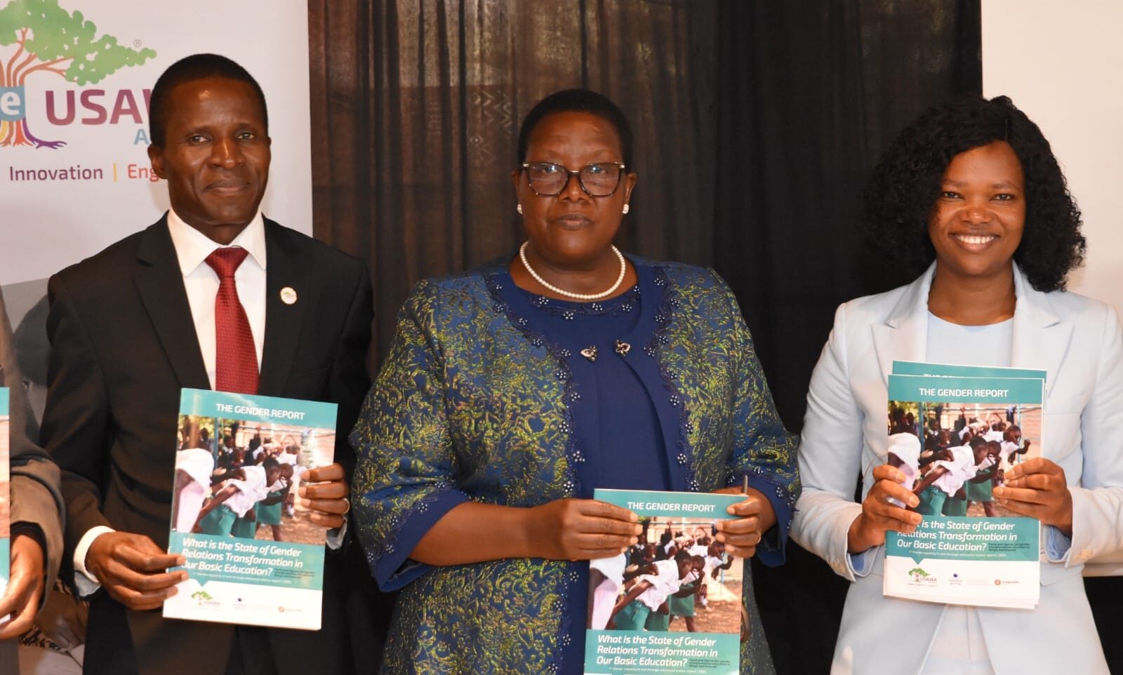 Dr. Emmanuel Manyasa - Executive Director Usawa Agenda (Left), Hon. Peris Tobiko, Vice Chairperson, Senate Education Committee (Centre) And Dr. Purity Ngina, Ceo, National Gender &Amp; Equality Commission During The Launch Of The Usawa Agenda’s Gender Report In Education In Nairobi On Thursday, September 19, 2024.