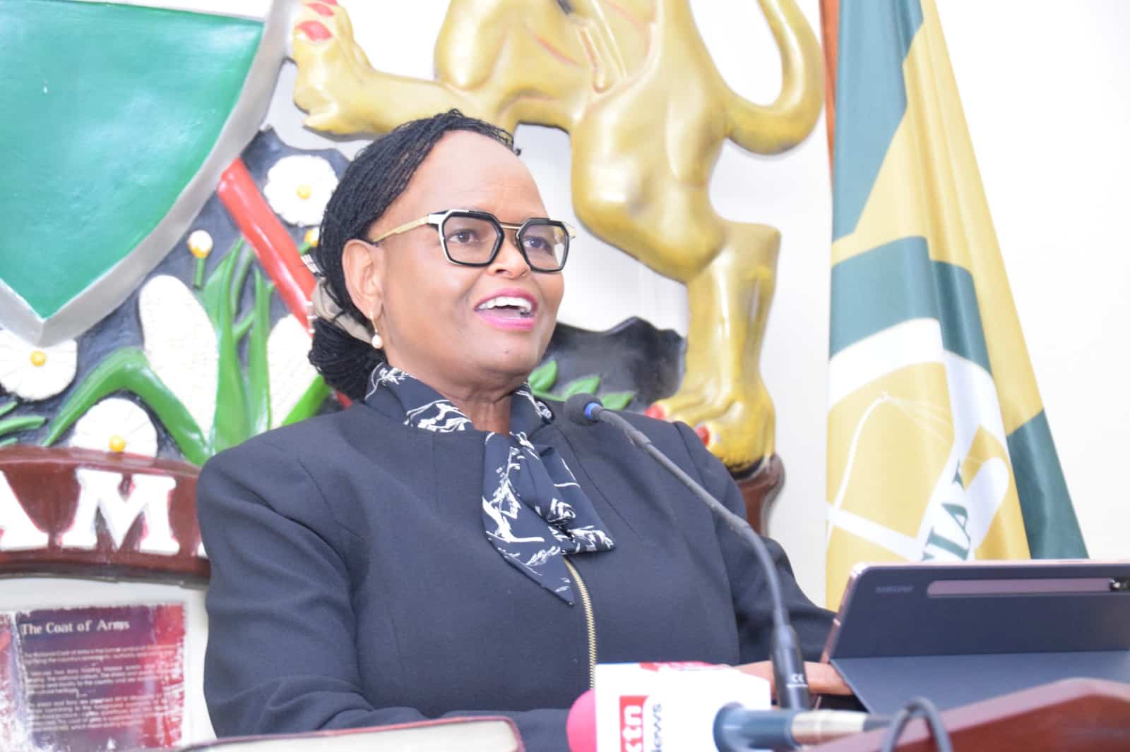 Kenya'S Martha Koome At A Past Event. Photo/Judiciary.