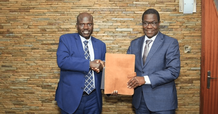 Kplc Ceo David Siror And Energy Cs Opiyo Wandayi. Photo/Wandayi/ Facebook Ketraco