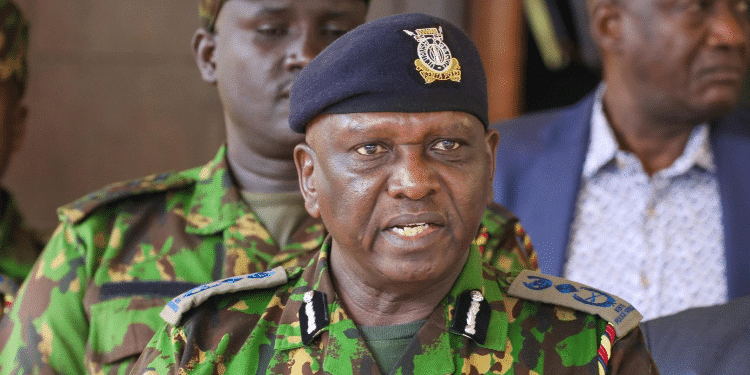 Nominated Inspector-General Of Police Douglas Kanja Photo/Nps