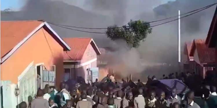 Fire At Ortum Boys Fire