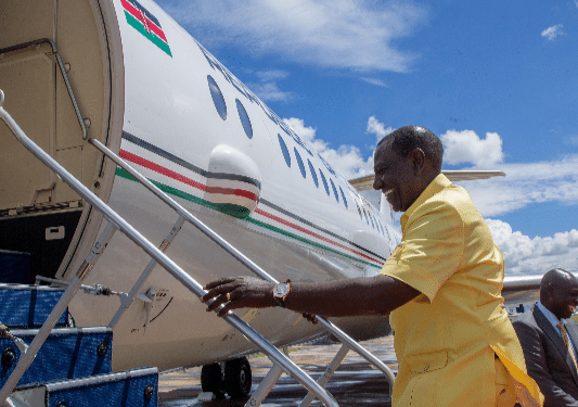 Ruto Leaves The Country For Spain &Amp; United Kingdom President William Ruto To Jet Out To Germany