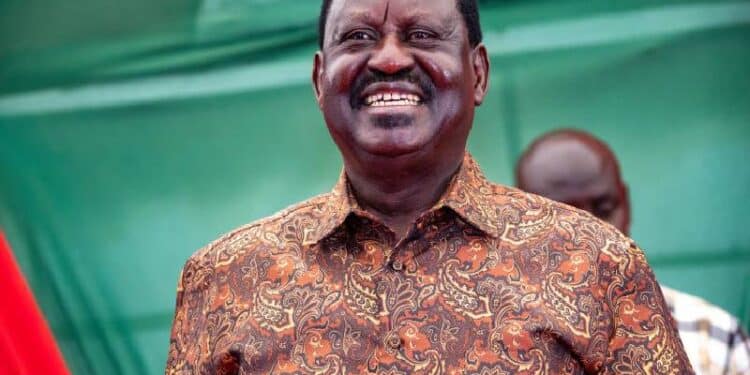 Former Prime Minister And Odm Leader Raila Odinga. Photo/Odm.