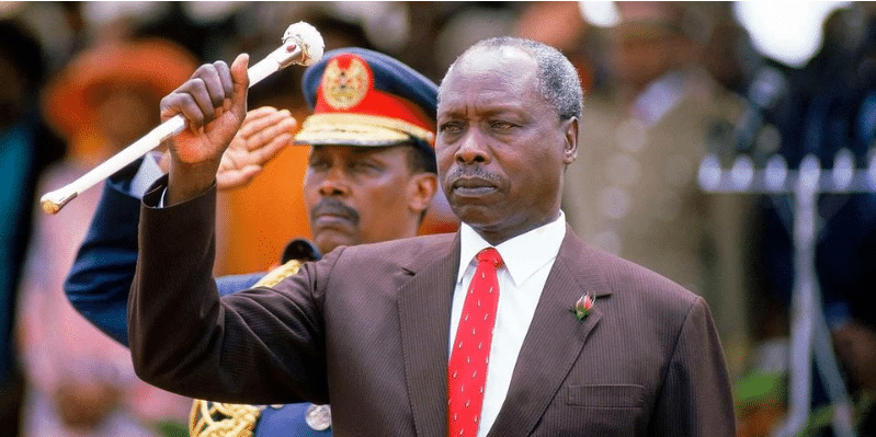 The Late President Daniel Arap Moi. Photo/ Nmg