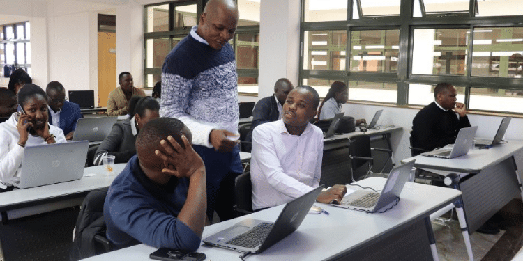 Kasneb Restores Student Portal Payment Services After Technical Disruption Cpa Finalists Work Simulation Workshop At Kasneb Towers. Photo/ Kasneb X Account.